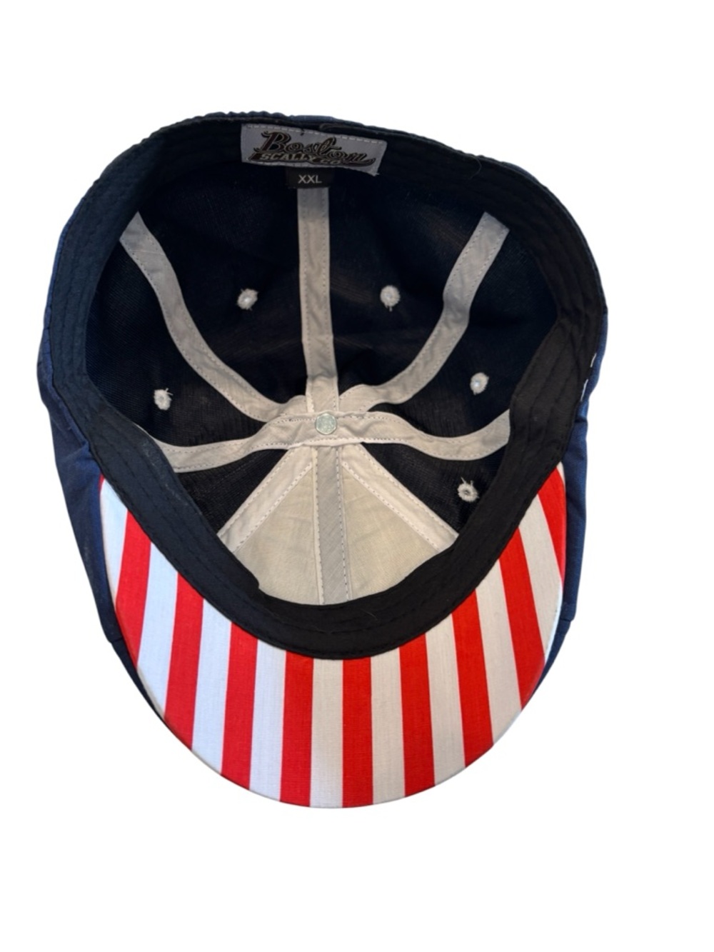 Scally Cap The Independence Boston Scally Cap - 8 Panel - Blue Size XXL - Picture 6 of 9